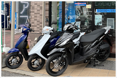 JR南草津駅南すぐ！自転車＆バイクの販売修理ならモーターサイクルマルオへ
